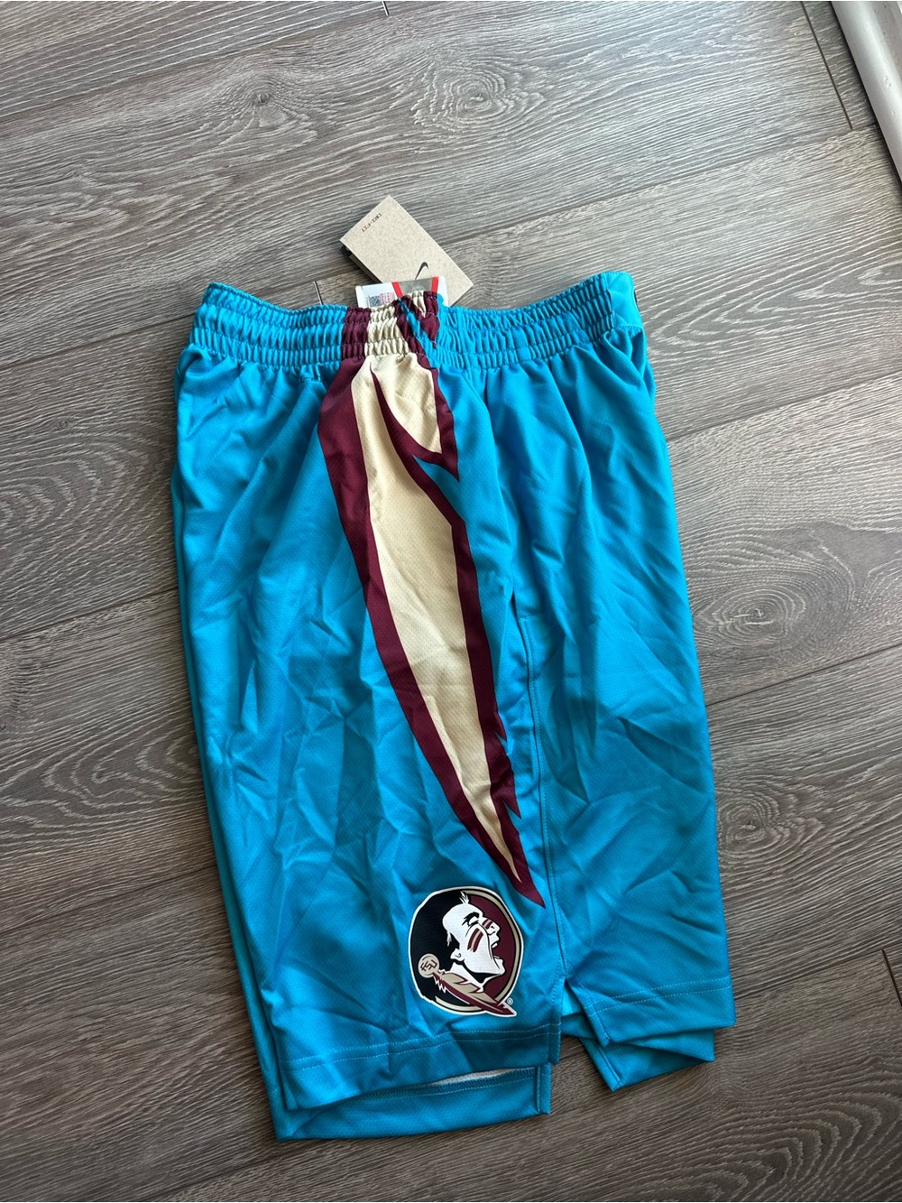 New FSU ncaa basketball shorts - teal